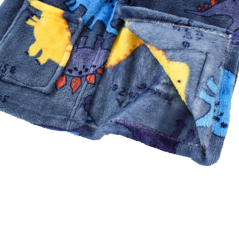 Peignoir de bain Garçon Dinosaure bas de peignoir