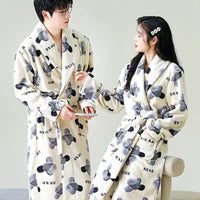 Thumbnail for Peignoir de bain homme Polaire champi