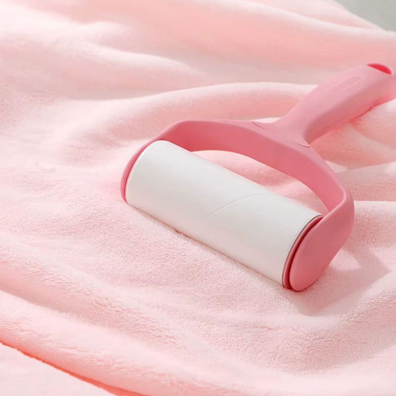 cape de bain bébé rose - détail tissu