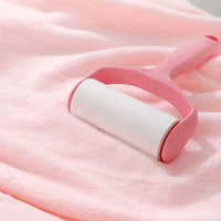 Thumbnail for cape de bain bébé rose - détail tissu