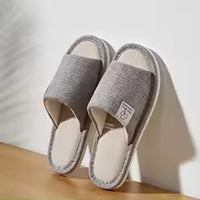 Thumbnail for chausson homme lin gris