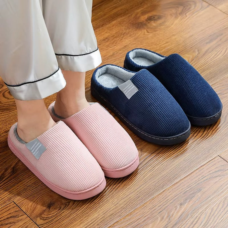 chausson mixte cadeau bleu et rose