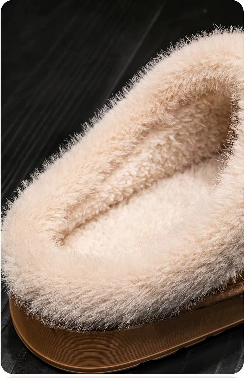 chausson mixte chaud interieur