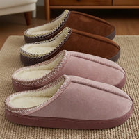 Thumbnail for chausson mixte polaire rose et marron