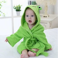 Thumbnail for peignoir bebe animaux grenouille