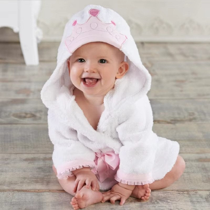 peignoir bebe animaux princesse