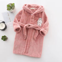 Thumbnail for peignoir enfant doux rose