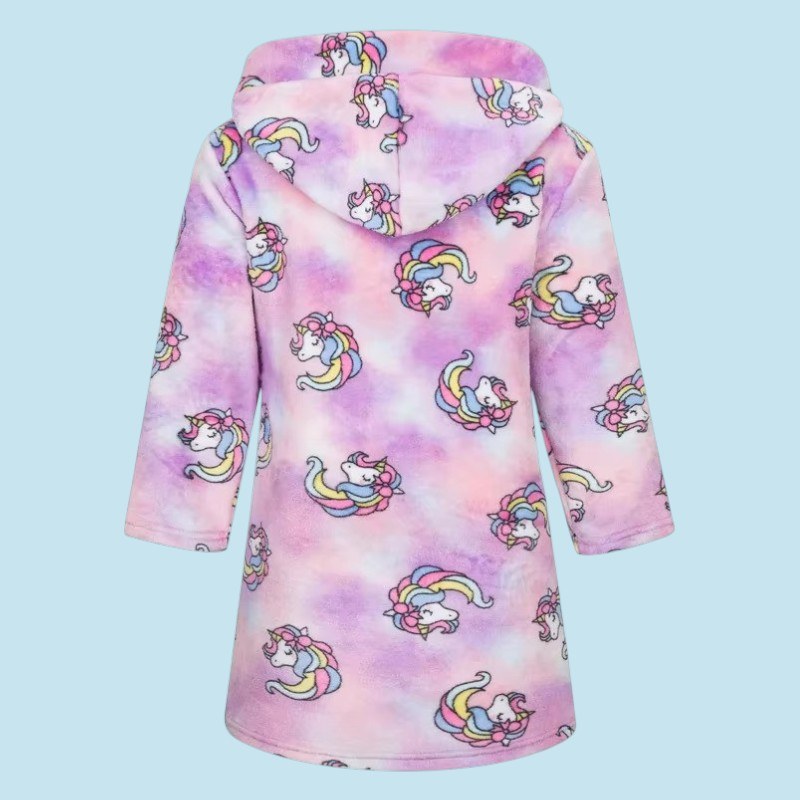 peignoir enfant princesse dos