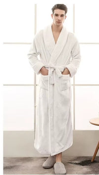 Thumbnail for peignoir homme blanc