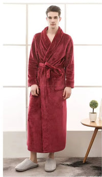 Thumbnail for peignoir homme bordeaux