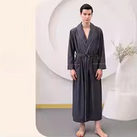 Thumbnail for peignoir homme ete gris