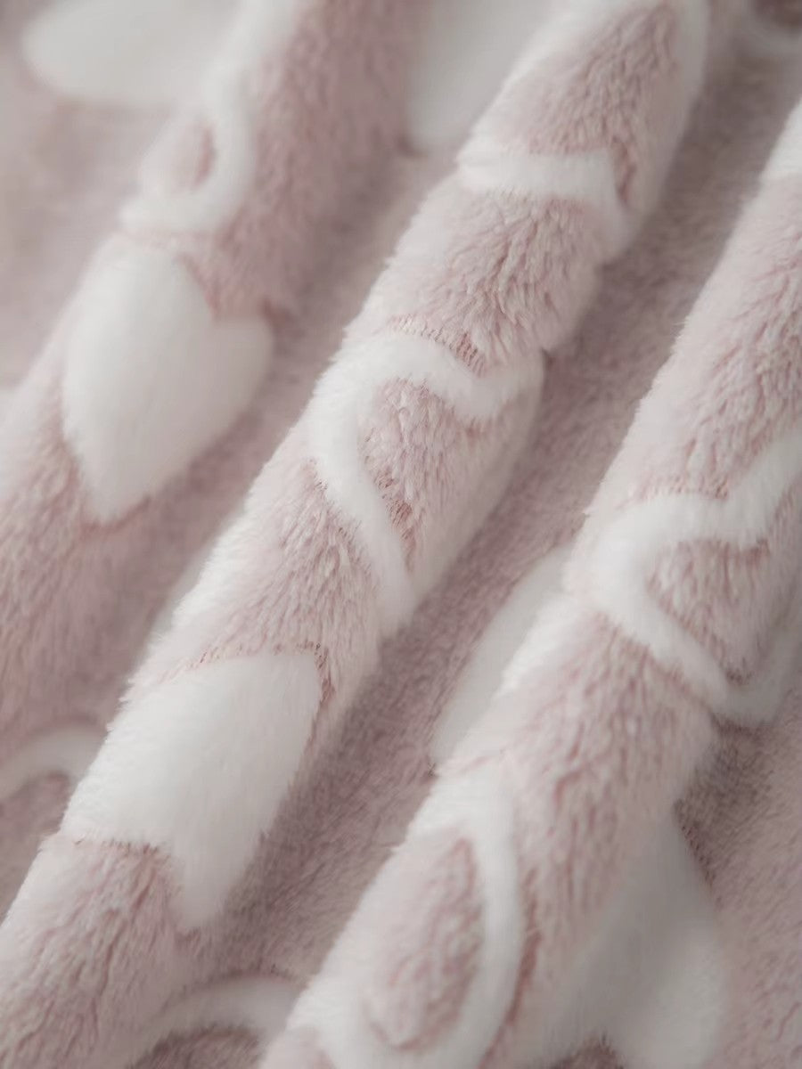 peignoir femme moelleux - gros plan tissu flanelle