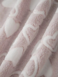 Thumbnail for peignoir femme moelleux - gros plan tissu flanelle